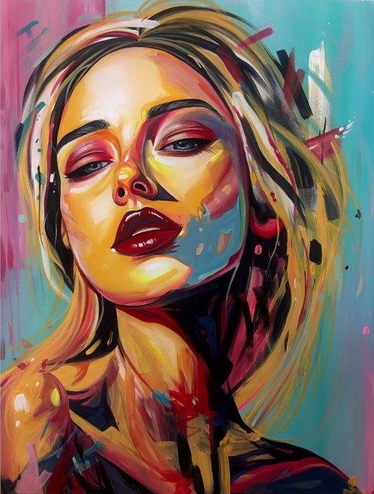 Electric Muse Canvas Print
