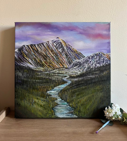 Alpine Passage Original Painting