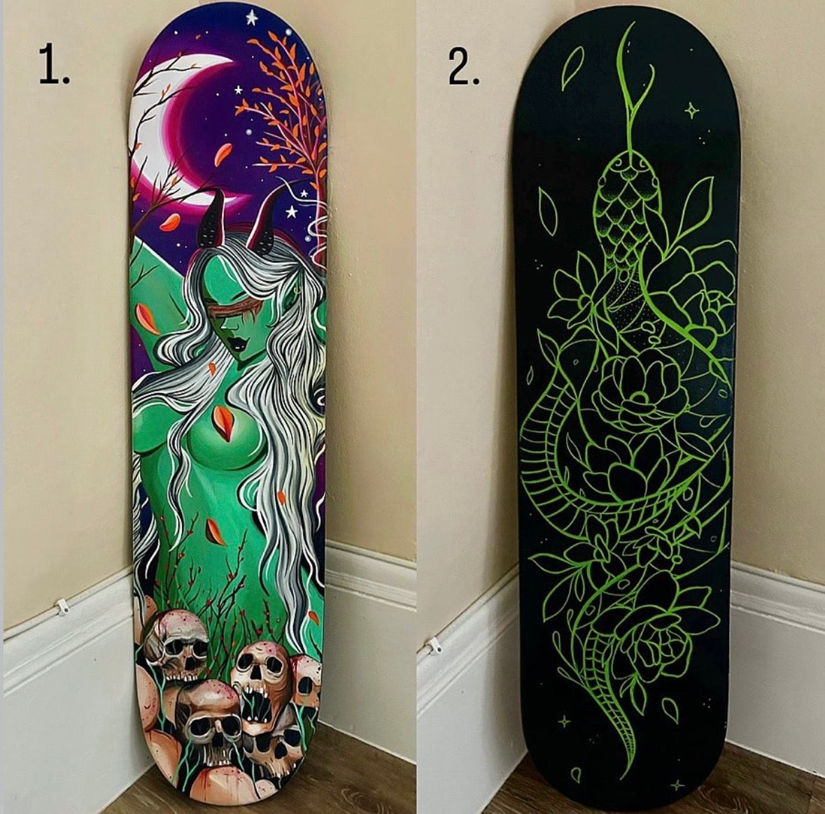Dark Night Skate Deck