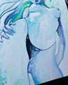 Watercolor Woman Original Painting
