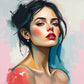 Pastel Princess Canvas Print