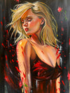 Rebel Rose Original Painting
