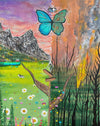The Butterfly Effect Original Painting