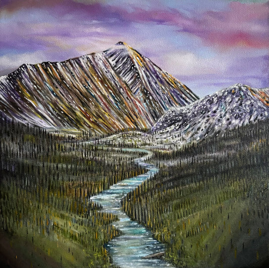 Alpine Passage Original Painting