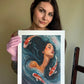 Becoming Water Print