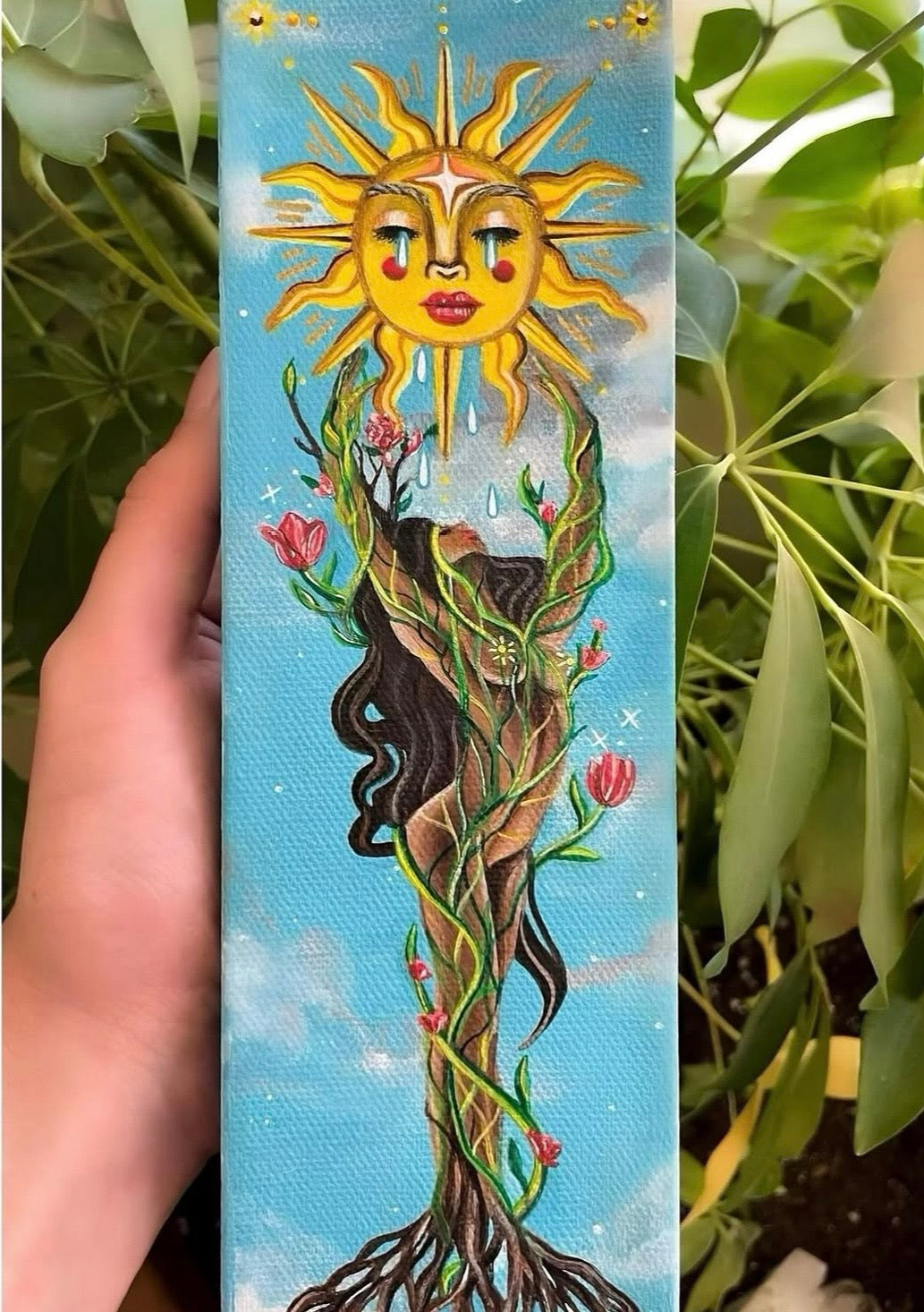 Growing Pains Original Painting