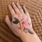 Floral Temporary Tattoo