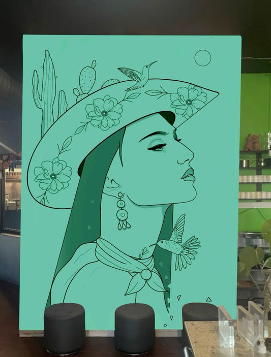Maqueta de mural