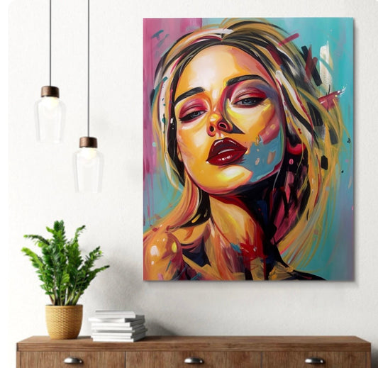 Electric Muse Canvas Print