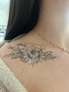 Anemone Temporary Tattoo