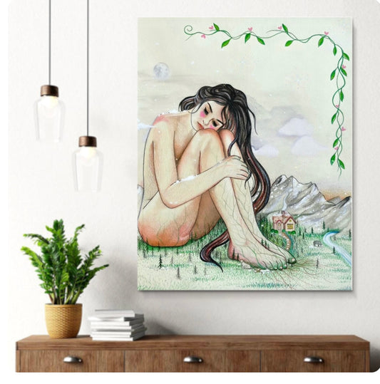 Homesick Canvas Print